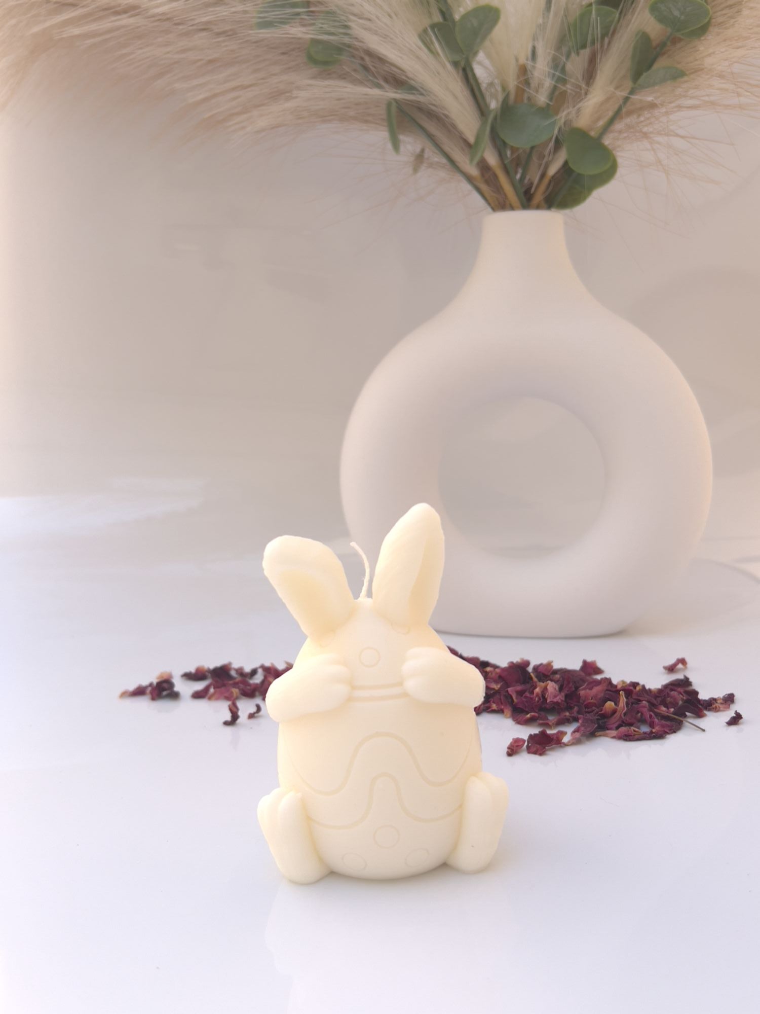 Conejo de pascuas con puntos