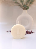Vela decorativa cara