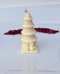 Vela árbol navideño