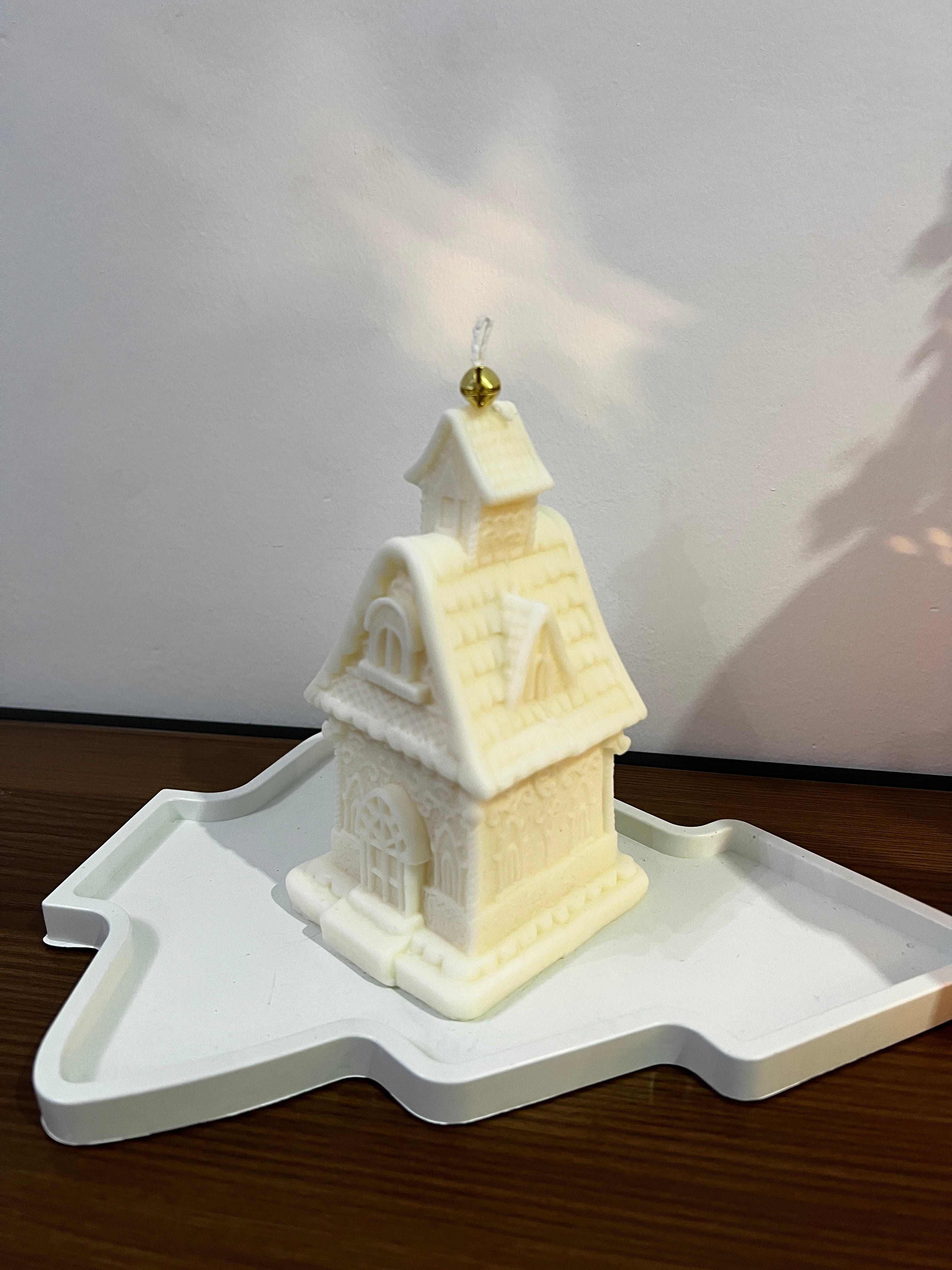 Vela decorativa Casa navideña